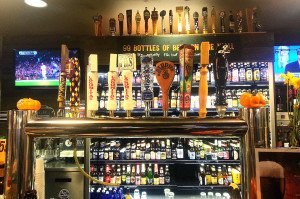 O bar de cervejas do Whole Foods