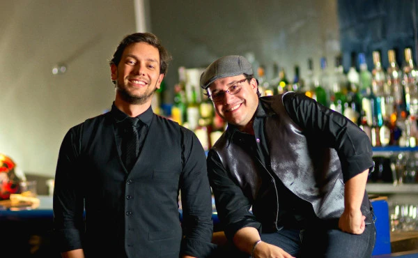 Rafael Pizanti e Marcelo Serrano