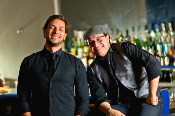 Rafael Pizanti e Marcelo Serrano