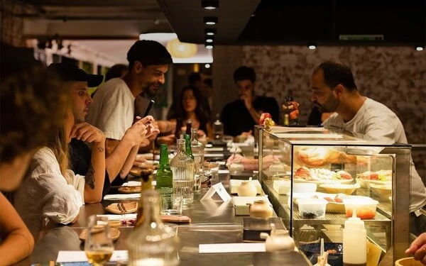 Standing Sushi Bar