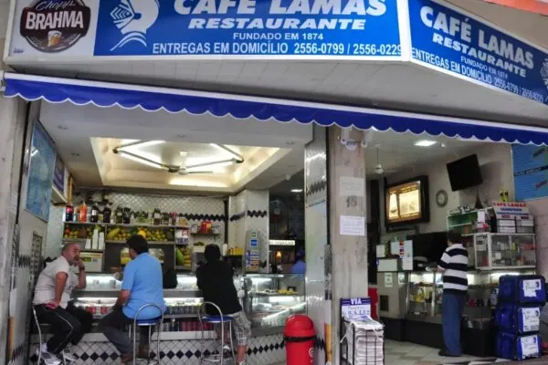 Bares de SP e do Rio se unem para reconstruir o decano Café Lamas