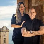 Baio recebe Fabrício Lemos e Lisiane Arouca, do Origem (BA)